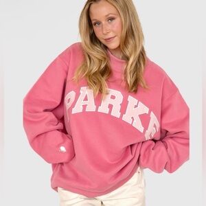 Pink Aid x Parke Mockneck